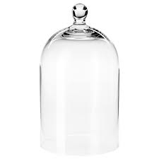 Morgontidig Glasglocke Klarglas 25 Cm Ikea Deutschland Glass Domes Clear Glass Large Glass Dome