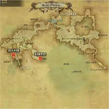 Ff14 トレジャーハントmap G5地図座標 新生ff１４攻略情報 エオルゼアガイド