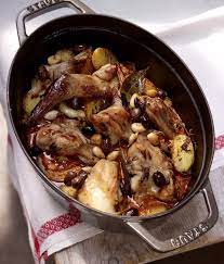 Geschmortes Kaninchen Mit Mandeln Und Oliven Rezepte Fleisch Gerichte Essen