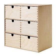 Ikea Moppe Mini Storage Chest 12 X7x12 5 X2f 8 Amp 034 Helps You Organize Everything From Paper Usb Ikea Storage Boxes Birch Plywood Storage Boxes