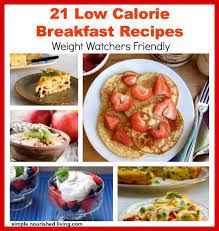Include as many veggies as you can in all of your omelettes. Low Calorie Breakfast Recipes With Weight Watchers Points