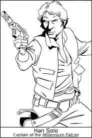 Coloring book with han solo star wars printable page to color for free. Coloring Han Solo Captain Of The Millenium Falcon Picture Star Wars Coloring Book Star Wars Colors Coloring Pages For Boys