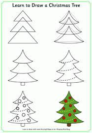 Learn To Draw Christmas Christmas Tree Drawing Easy Christmas Drawings Christmas Drawing