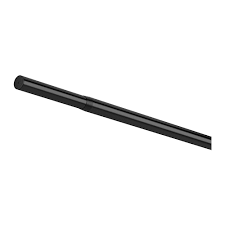 Hugad Black Curtain Rod 120 210 Cm Ikea Curtain Rods Bay Window Curtain Rod Bay Window Curtains