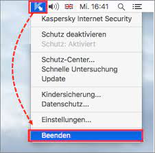 Deinstallieren Von Kaspersky Internet Security 16 Fur Mac
