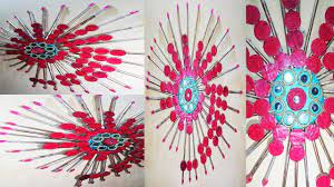 Unique Wall Decoration Ideas With Cardboard And Newspaper Quickcrafter Wall Decor Crafts Diy Wall Decor Diy Wall