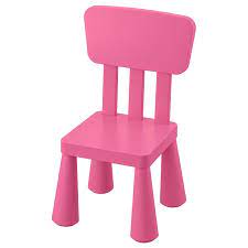 Mammut Children S Chair Indoor Outdoor Pink Ikea Ikea Kinderstuhl Kinderhocker Stuhle Fur Kinder