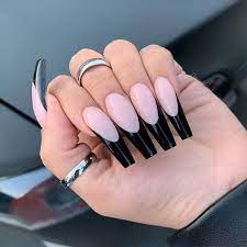 Shop the top 25 most popular 1 at the best prices! 23 Black Acrylic Nails You Need To Try Immediately Stayglam