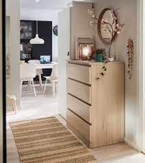 Malm Chest Of 4 Drawers White Stained Oak Veneer Ikea Colourful Living Room Decor Stylish Bedroom Furniture Bedroom Inspiration Grey