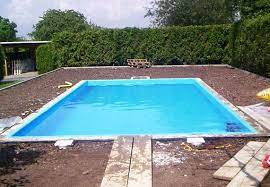 Fill With Water Diy Pool Design Pool Steps Backyard Pool Swimming Pools Backyard Inground