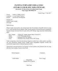 Contoh Surat Izin Kegiatan Pameran Surat Hari Kemerdekaan Proposal