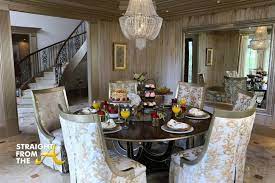 Pin By B R On Dream Home Kandi Burruss Celebrity Houses Glam Living Room