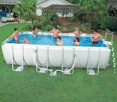 Intex Ultra Frame 400 X 200 X 100 Cm 33990 Dinara Samo Na Http Www Svezakucu Rs Www 28046 Swiming Pool Pool Designs Pool