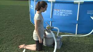 Sandfilterpumpe Flowclear Bestway Deutsch Youtube
