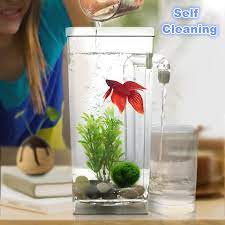 Delivering products from abroad is always free, however, your parcel may be subject to vat, customs duties or other taxes, depending on laws of the country you live in. Self Cleaning Aquarium Fish Bowl With Led Light Aquarium Mini Ecological Betta Fish Tank Incubator Bowl Kid Gift Aquariums Tanks Aliexpress