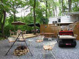 Cocalico Creek Campground Campsite Decorating Rv Decor Camping Decorating Ideas