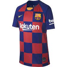 Fc Barcelona Home Jersey 2019 20 Youth Official Printing Messi And Griezmann