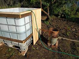 Hot Tube Ibc Badewanne Garten Gartenbadewanne Jacuzzi Selber Bauen