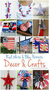 Patriotic Diy Decorations And Crafts Patriotic Decorations Diy Patriotic Diy Crafts