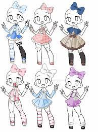 Outfit Adopt Set Open 3 6 By Yuki White Drawing Anime Clothes Fashion Design Drawings Fashion Design Sketches