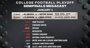 We start tracking the odds for the next season right after the conclusion of the title game. Espn S Cfp Semifinals Megacast Will Be The First Cfb Megacast Without A Film Room