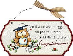 Targhetta Sagomata In Legno Con Ferretto Che Il Successo Di Oggi Sia Per Te L Inizio Di Un Brillante Futuro Congratula Decoupage Immagini Idee Regalo Immagini