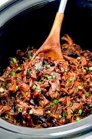 Slow Cooker Asian Caramel Pulled Pork In Slow Cooker Slow Cooker Asian Slow Cooker Pulled Pork Asian Pork Recipes