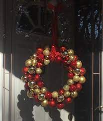 Diy Ornament Wreath Using Dollar Store Wire Wreath Frame Wire Wreath Frame Ornament Wreath Wreaths For Sale