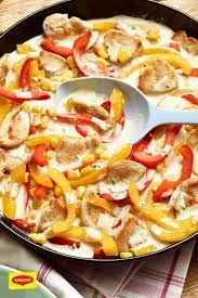 Paprika Puten Pasta Rezept Maggi Fix Putengeschnetzeltes Rezept Maggi Fix Rezepte