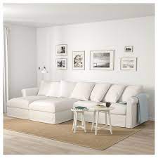 Ikea Us Furniture And Home Furnishings Ledersofa Weiss Weisse Couch Wohnzimmer Sofa