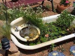 Blog An Na Badewanne Garten Gartendekoration Wasserspiel Garten