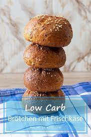 Low Carb Brotchen Mit Frischkase Fitnessbrotchen Ohne Kohlenhydrate Rezept Low Carb Brotchen Frischkase Fitnessbrot Brot Ohne Kohlenhydrate