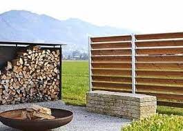 Jalousie Lamellen Sichtschutz Fur Terrasse Und Garten Gartenbedarf Wood Firewood Crafts