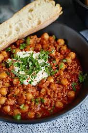 Chili Con Carne Mit Kichererbsen Schnell Einfach Tipp Fur Eine Vegetarische Variante Hack Durch Quinoa Bulgur O A Chili Con Carne Kichererbsen Rezepte