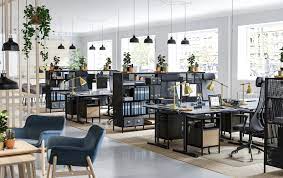 Offenes Grossraumburo Fur Deine Agentur Ikea Buro Corporate Office Design Grossraumburo