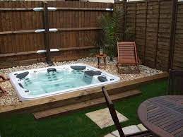 Build Deck Around Jacuzzi Whirlpool Garten Whirlpool Im Freien Jacuzzi