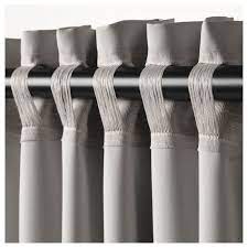 Majgull Tenda Semioscurante 2 Teli Grigio Chiaro 145x300 Cm Ikea It Tende Oscuranti Tende Per Interni Tende Doppie