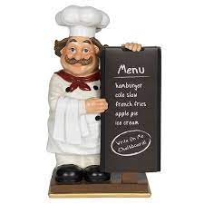Mainstays Wood Table Top Chef With Menu Chalkboard Sign 15 47 X 5 75 9 10 Walmart Com In 2020 Chalkboards For Sale Chef Kitchen Decor Table Top