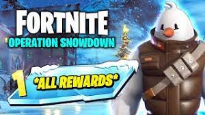 The challenge games begin and we must fight frosty the snowman! Fortnite Operation Snowdown Event All Challenges Rewards Snowmando Outposts Locations Skins Youtube