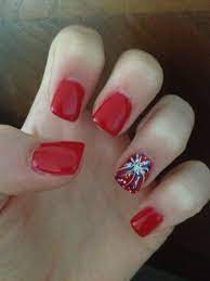 We've got 20 awesome nail art designs to show off your patriotism this independence days! Fourth Of July Nails Firework Nails July Nails Nails