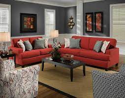 Modern Living Room Designs With Decorative Accent Chairs Picture View Home Designs Red Couch Living Room Red Sofa Living Room Living Room Red