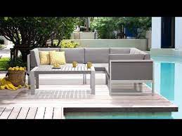 Gartenmobel Set Weiss Grau Gartenlounge Gartensofa Gartentisch Aus Aluminium Vinci Corner Sofa Set Outdoor Sofa Table Sofa Set