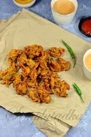 Crunchy Onion Pakoras Onion Bhajji Recipe Simply Tadka Pakora Recipes Onion Pakora Recipe Chaat Recipe