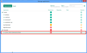 Allow Camera With Kaspersky In Zoom App