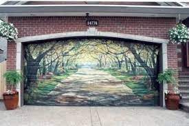 12 Craziest Garage Facades Garage Design Ideas Oddee Garage Door Design Door Murals Unique Garage Doors