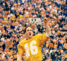 Find the latest in peyton manning merchandise and memorabilia, or check out the rest of our nfl football. Peyton Manning Back In Orange Tennessee Alumnus
