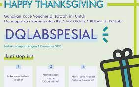 Happy Thanksgiving Nikmati Kesempatan Belajar Data Science Gratis 1 Bulan Bersama Dqlab Palapa News