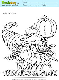 As an amazon associate i earn from qualifying purchases. Cornucopia Coloring Sheet Turtle Diary