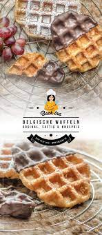 Leckere Belgische Waffeln Lutticher Art Mit Zuckerkruste Backina De Belgische Waffeln Lecker Waffeln Rezept