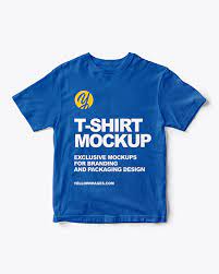 We have hundred tumblr graphic t shirts with new design every month. T Shirt Mockup In Apparel Mockups On Yellow Images Object Mockups
